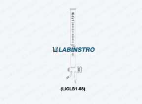 Burettes,Double Oblique Bore with Glass Stop Cock,Class 'B' Glassware labinstro