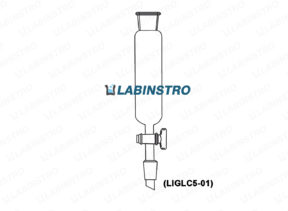 Dropping Funnels Cylindrical with Glass Stop Cock,Socket & Cone Glassware Labinstro