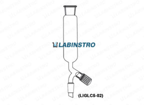 Dropping Funnels Cylindrical with PTFE Needle Valve.Stop Cock,Socket & Cone  Glassware Labinstro