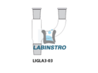 Multiple Adapters with 2 Parallel Neck(LIGLA3-03) Glassware Labinstro