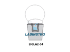 Solid Glass Stoppers (Penny Head) (LIGLA2-04) Glassware Labinstro