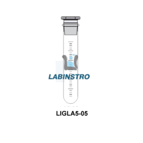 Test Tube with joint and Stopper, Graduated(LIGLA5-05) Glassware Labinstro