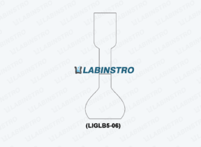 Kohlraush Flasks (Mud Flask) with cup at top.Accuracy as Per Class 'B'  Volumetric Glassware Labinstro