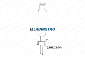 Seperating Funnel with Interchangeable Stopper & Stop Cock,with Plain Stem Glassware Labinstro