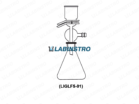 Membrane Filter Holder Assembly with membrane Support,Funnel,Flask and Clamp,Standar Joint Fitting (LIGLF5-01) Glassware Labinstro