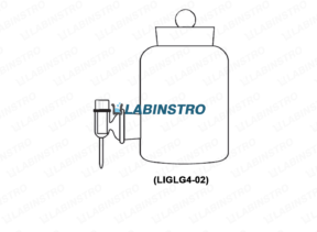 Bottles Roller,with Interchangeable Stopper and Screw type PTFE key Stop Cock with Interchangeable Joint  Glassware Labinstro