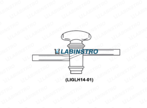 Stop Cock Single Oblique Bore with Hollow Plug,High Vaccum Glassware Labinstro