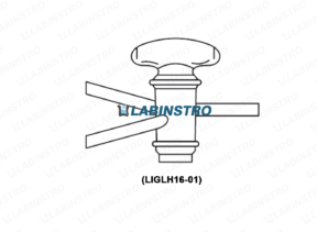 Stop Cock 'T' or 'V' Type Hollow Plug,High Vaccum (LIGLH16-01)Glassware Labinstro