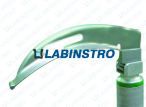 Macintosh Type Disposable Fibre Optic Laryngoscope Blade (Aluminium heel, SS Spatula) Medical Labinstro