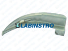 MACINTOSH TYPE CURVED LARYNGOSCOPE BLADES - SATIN/DULL FINISH