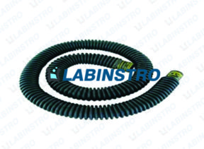 Corrugated Tube - Black Rubber Medical Labinstro