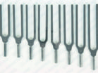 Set of 8 Tuning Fork Aluminium Physics Labinstro