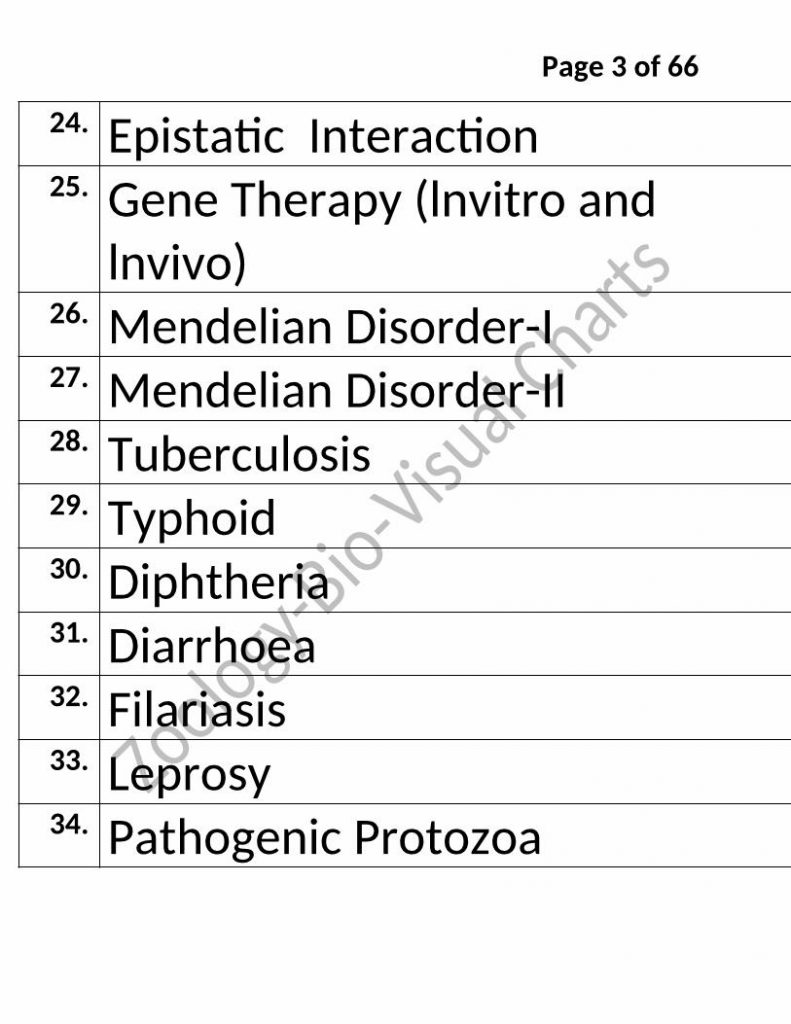 Bio-Visual Charts Labinstro Exporters Manufacture in India